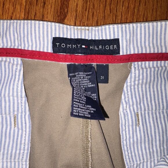 TOMMY HILFILGIER Classic Cargo Golf Shorts Size 31 - Picture 4 of 5
